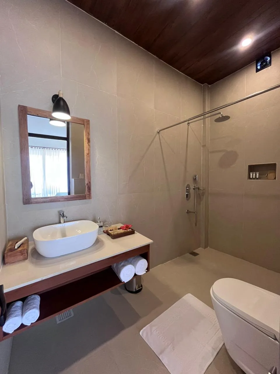 A bathroom at Semal
