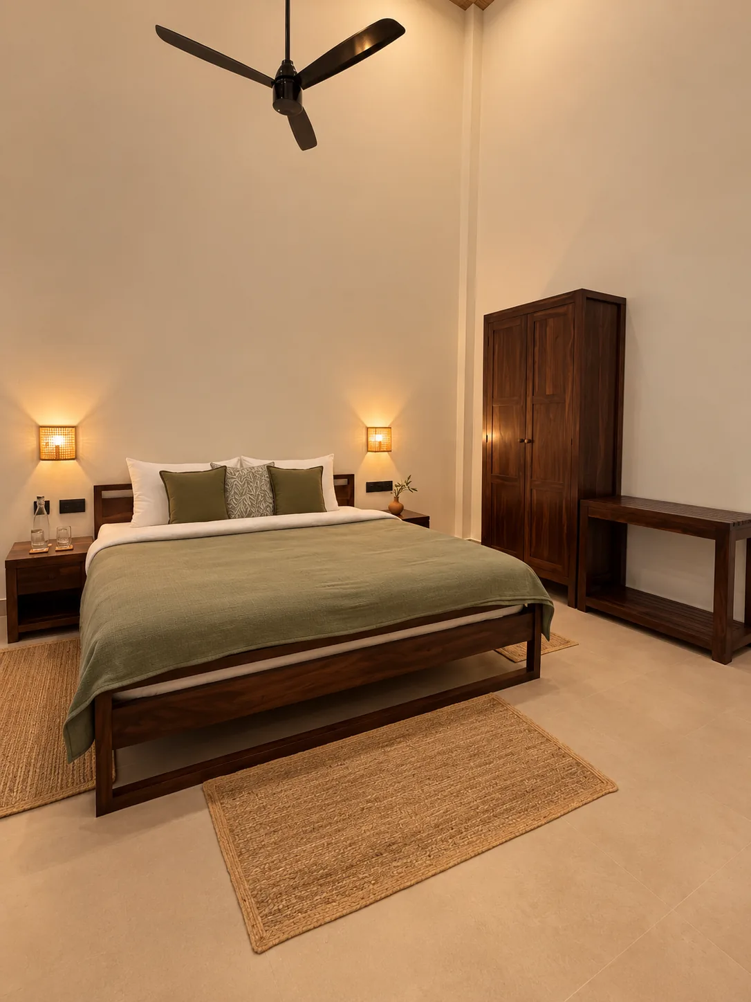 A room with wardrobe and mezzanine at Semal